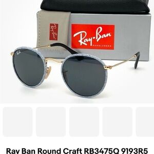 Ray-Ban Round Sunglasses round denim